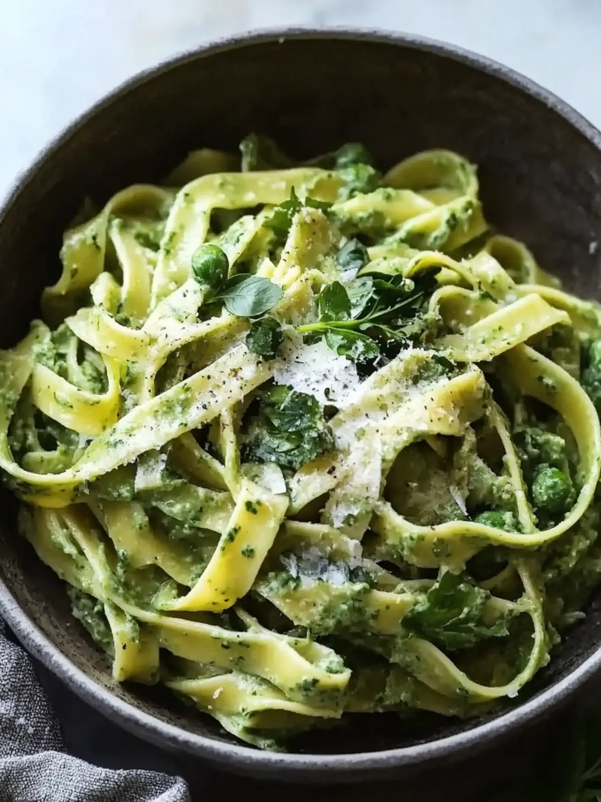 Green Goddess Fettuccine: A Creamy Spinach Delight! 4 Green Goddess Fettuccine