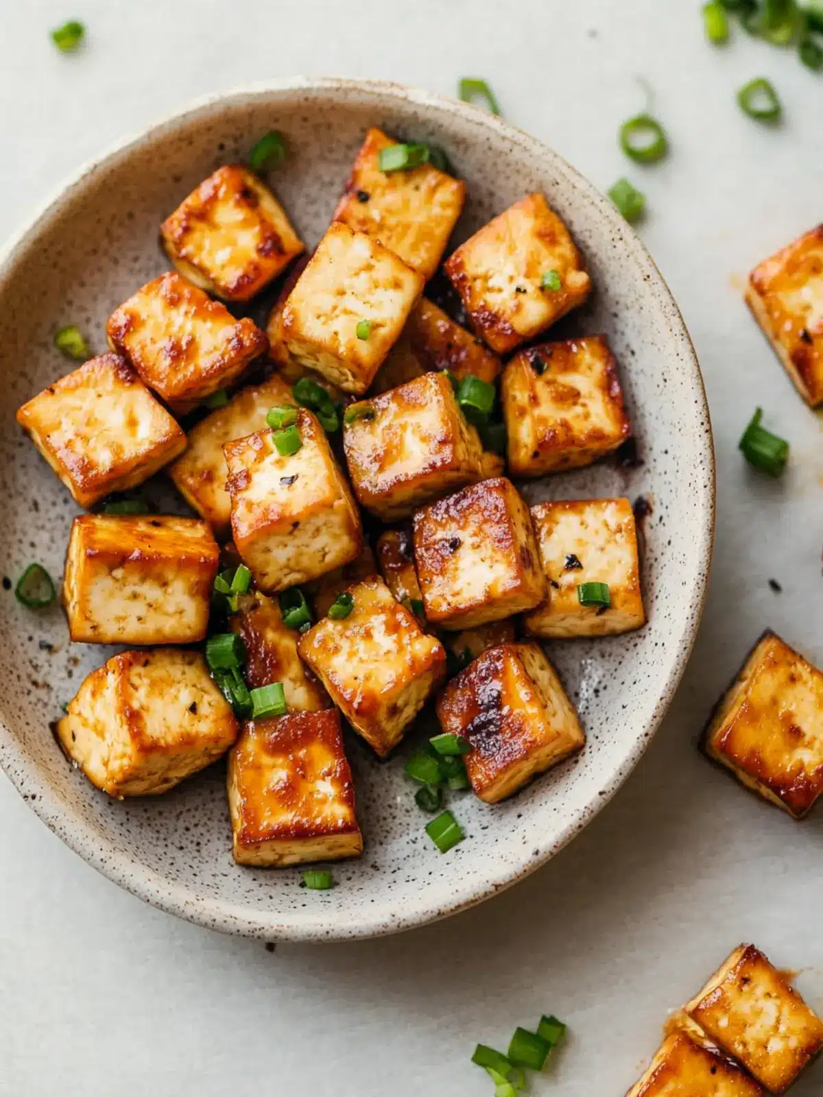 Crispy Air Fryer Tofu with Flavor-Packed Magic 4 Air Fryer Tofu