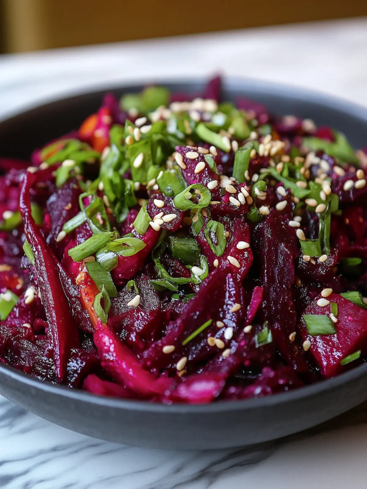 Korean Beet Salad: Vibrant, Healthy Delights You’ll Love 3 Korean Beet Salad