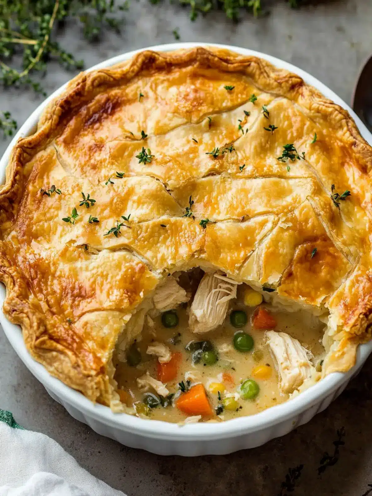 Ultimate Comfort Chicken Pot Pie: Made with Love and Leftovers 4 Chicken Pot Pie