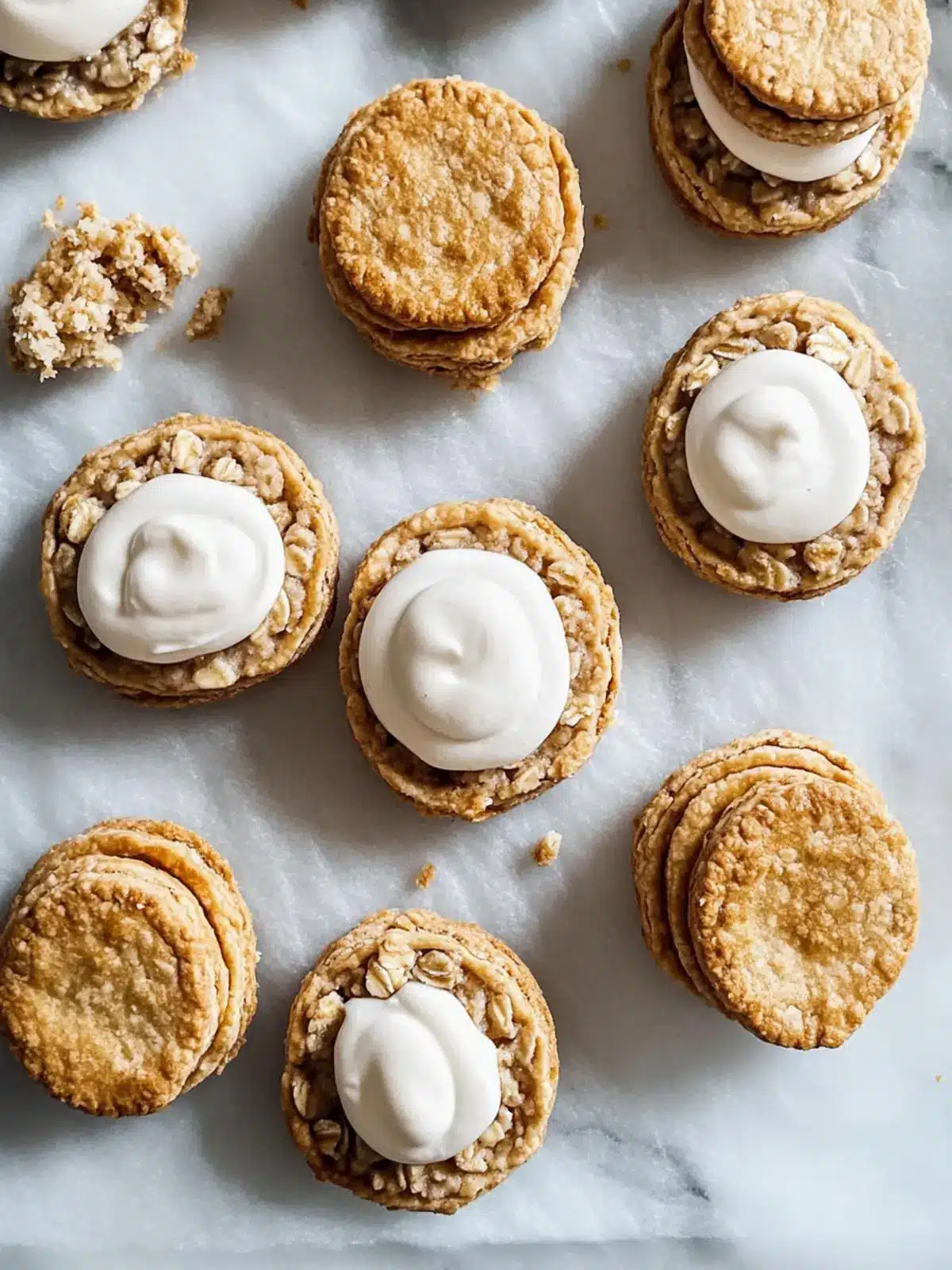 Irresistible Tiny Oatmeal Cream Pies for Sweet Moments 3 Tiny Oatmeal Cream Pies