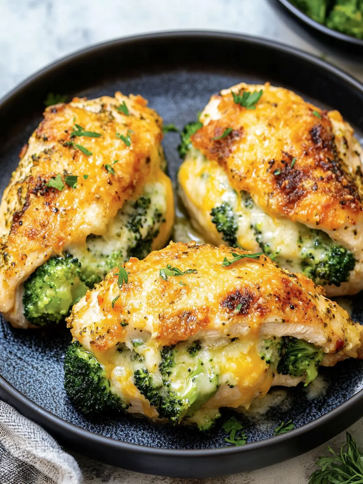 Broccoli Cheese Stuffed Chicken: A Creamy Family Favorite! 2 Broccoli Cheese Stuffed Chicken