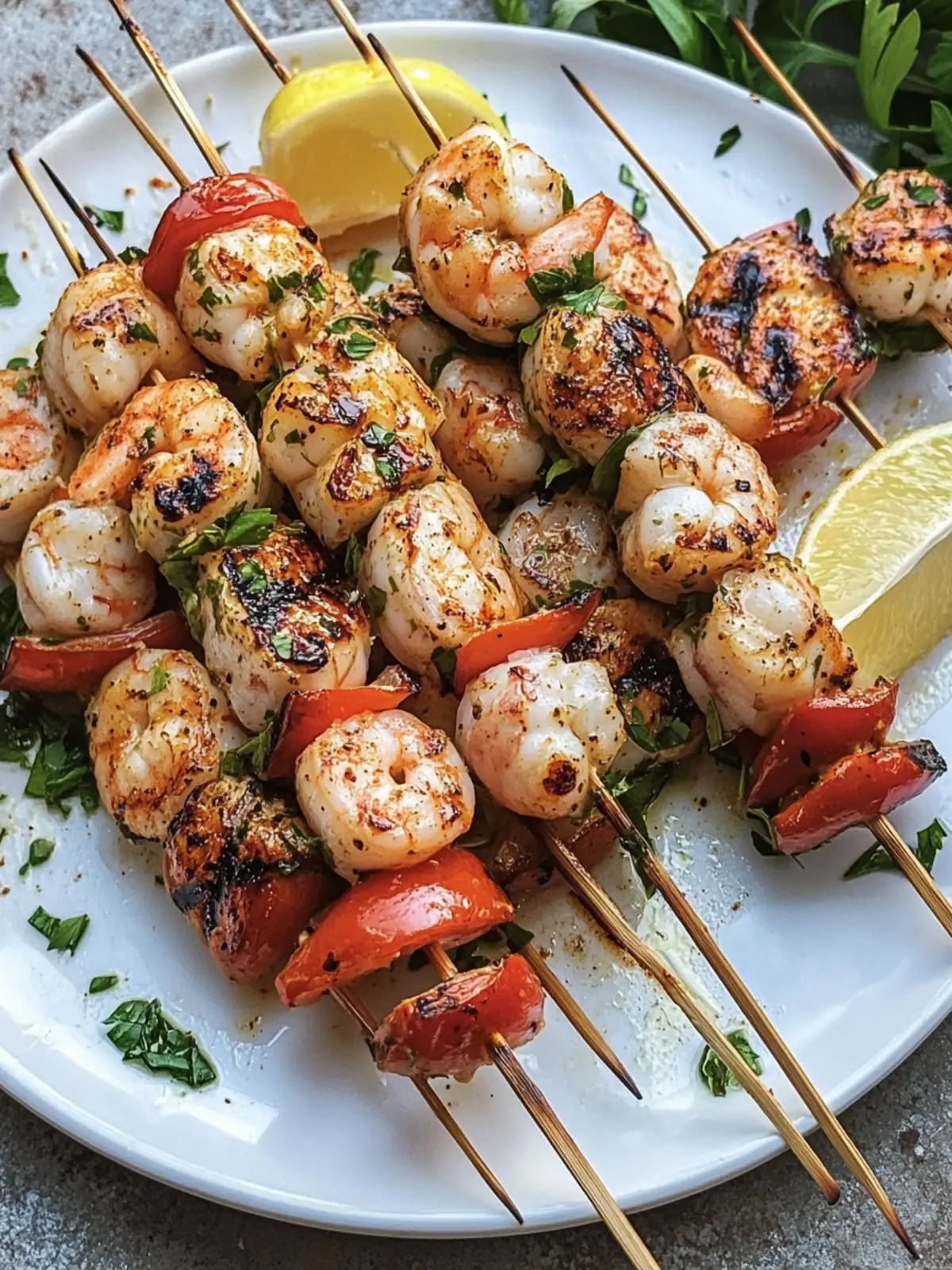 Grilled Seafood Skewers with Spicy Sausage for a Flavor Boost 5 Grilled Seafood Skewers