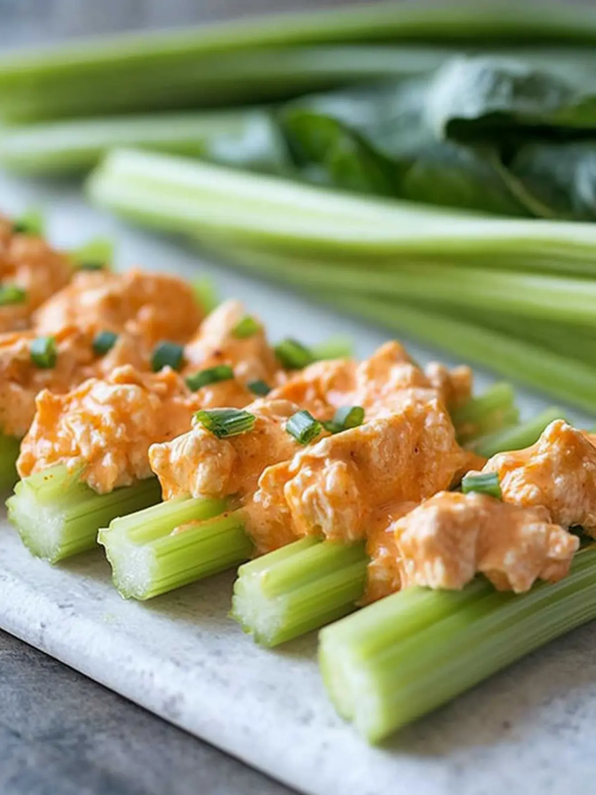 Buffalo Chicken Celery Sticks: Quick, Healthy Crunchy Bliss 5 Buffalo Chicken Celery Sticks