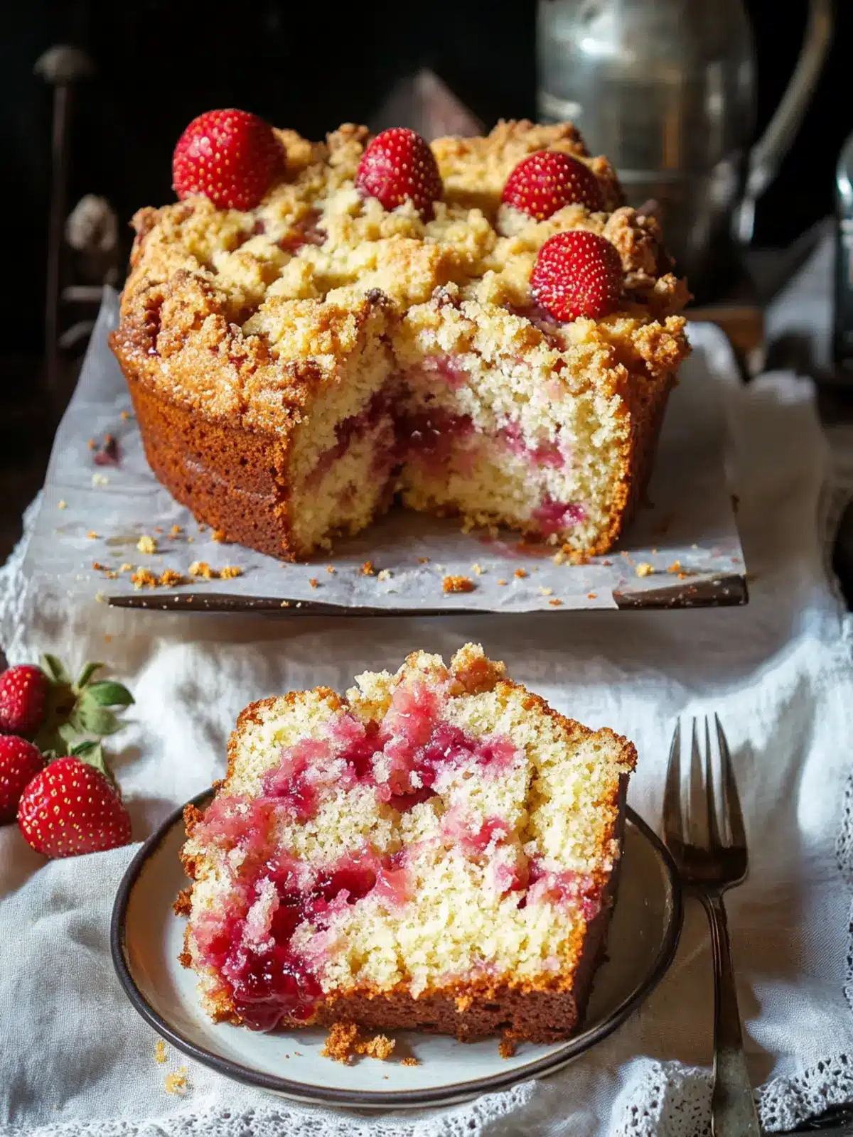 Mouthwatering Strawberry Jam Coffee Cake for Sweet Moments 2 Strawberry Jam Coffee Cake