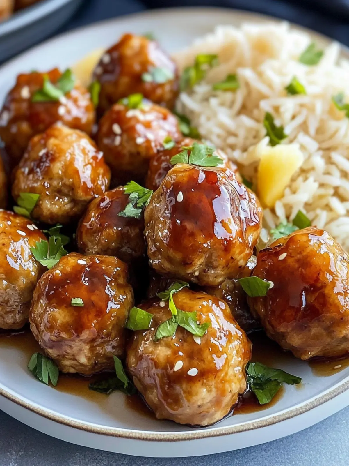 Savory Pineapple Teriyaki Chicken Meatballs You’ll Love 3 Pineapple Teriyaki Chicken Meatballs