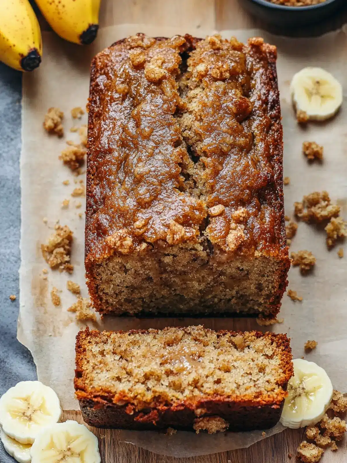 Cinnamon Crunch Banana Bread You'll Crave Every Morning 5 Cinnamon Crunch Banana Bread