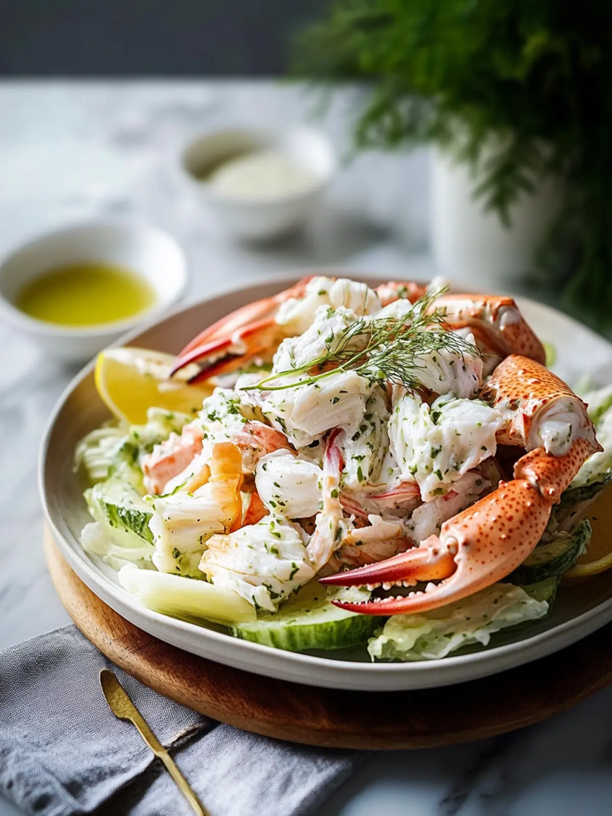 Zesty Fake Crab Salad: A Fresh Twist for Your Taste Buds 4 Fake Crab Salad