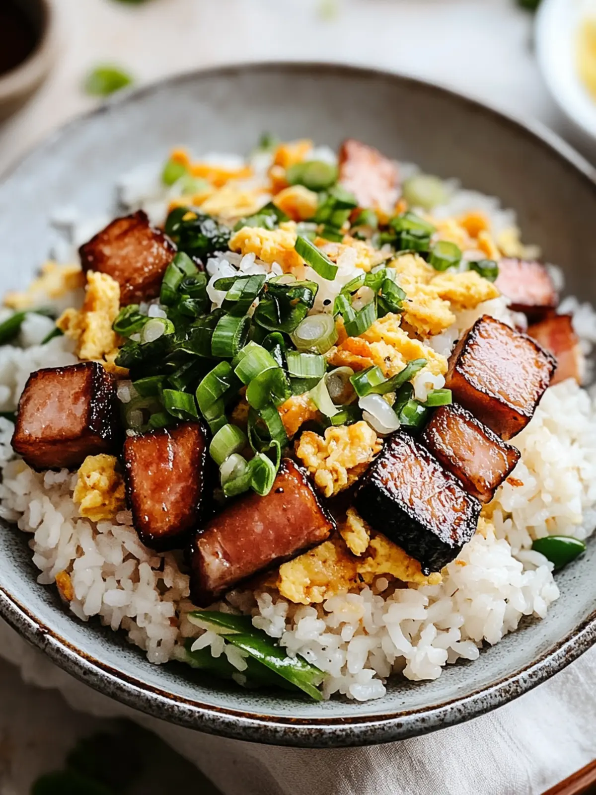 Musubi Spam Fried Rice: Quick Comfort Food for Busy Nights 3 Musubi Spam Fried Rice