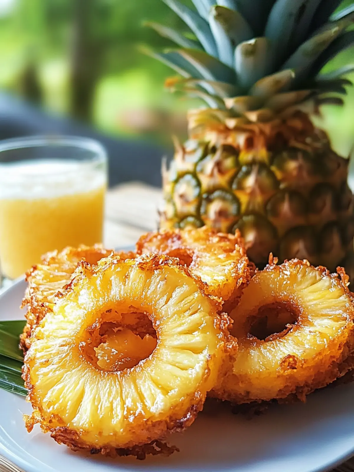 Irresistible Rum-Soaked Fried Pineapple for Sweet Summer Bliss 3 Rum-Soaked Fried Pineapple