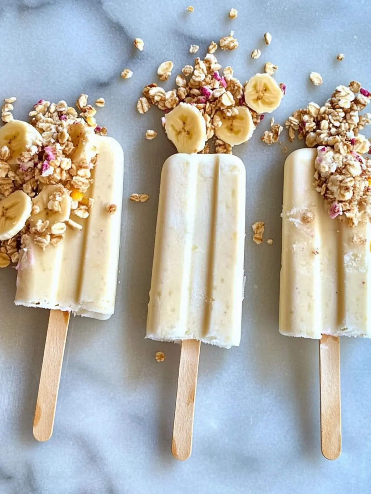 Frozen Banana Yogurt Pops That Kids Will Love and Devour 5 Frozen Banana Yogurt Pops