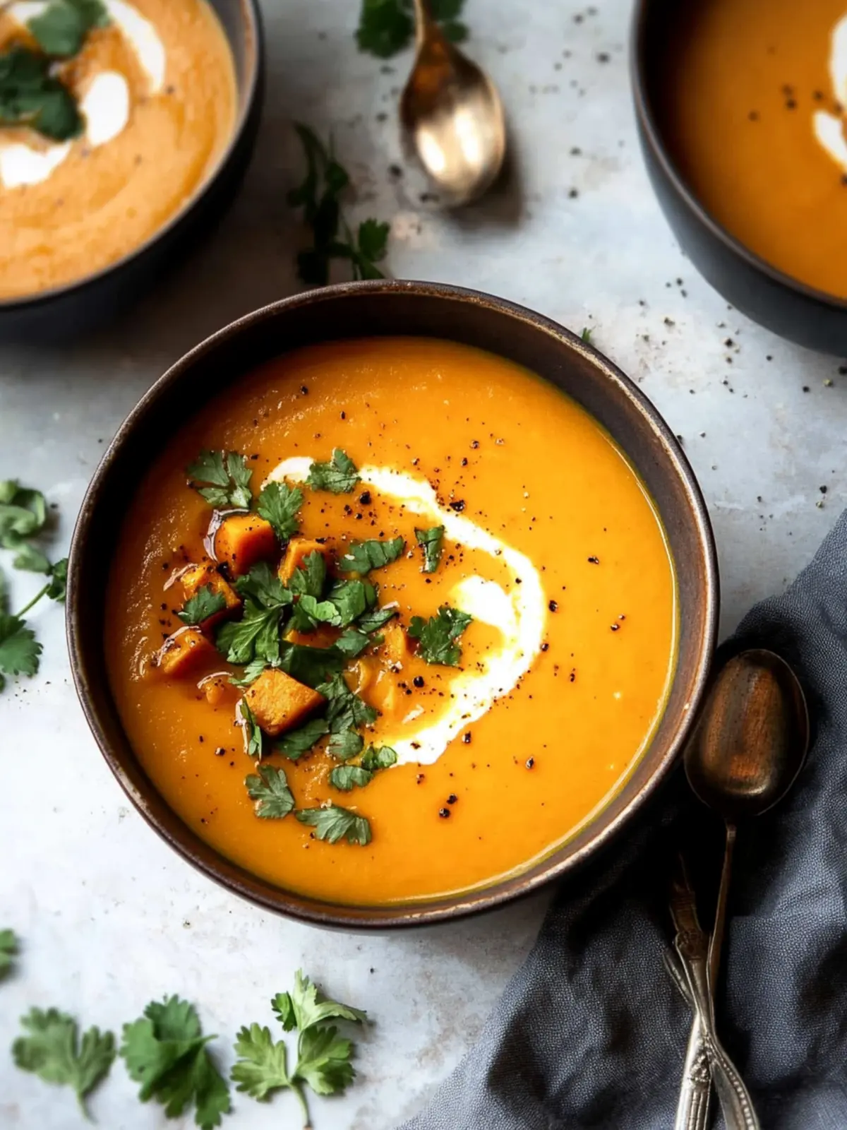 Mouthwatering Moroccan Sweet Potato Soup You'll Love 3 Moroccan Sweet Potato Soup