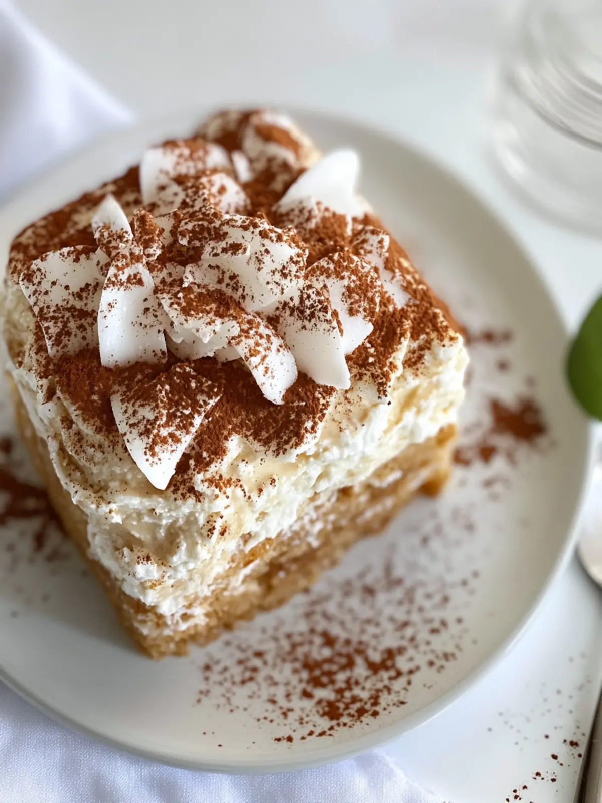 Coconut Rum Tiramisu: A Tropical Twist You’ll Love 5 Coconut Rum (Coquito) Tiramisu