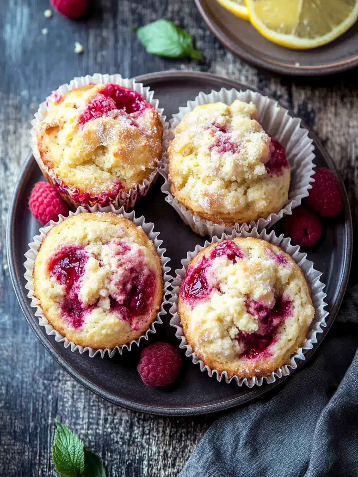 Delicious Raspberry Lemon Ricotta Muffins for Your Weekend Brunch 2 Raspberry Lemon Ricotta Muffins