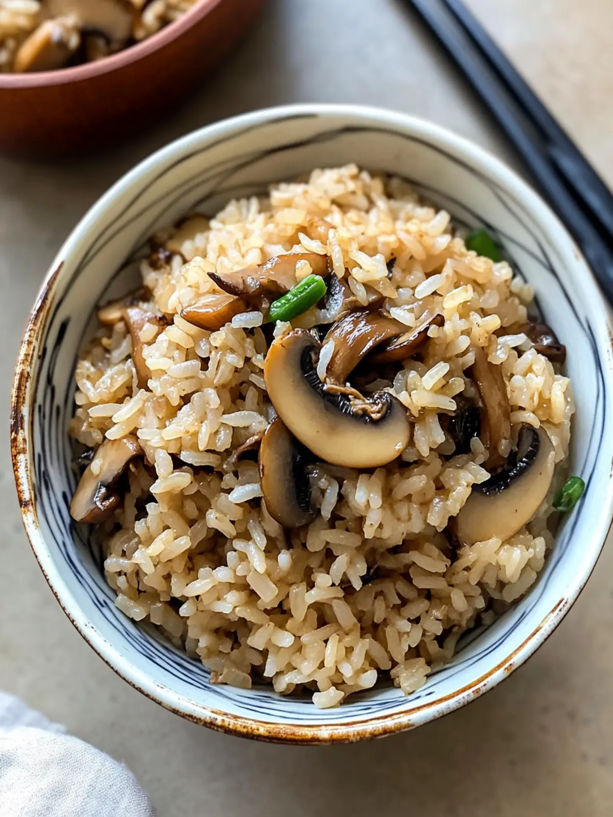 Savory Japanese Mushroom Rice: A Cozy One-Pot Delight 2 Japanese Mushroom Rice