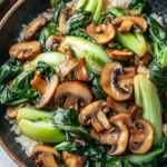 Bok Choy and Mushroom Stir Fry Ready in 20 Minutes 2 Bok Choy and Mushroom Stir Fry