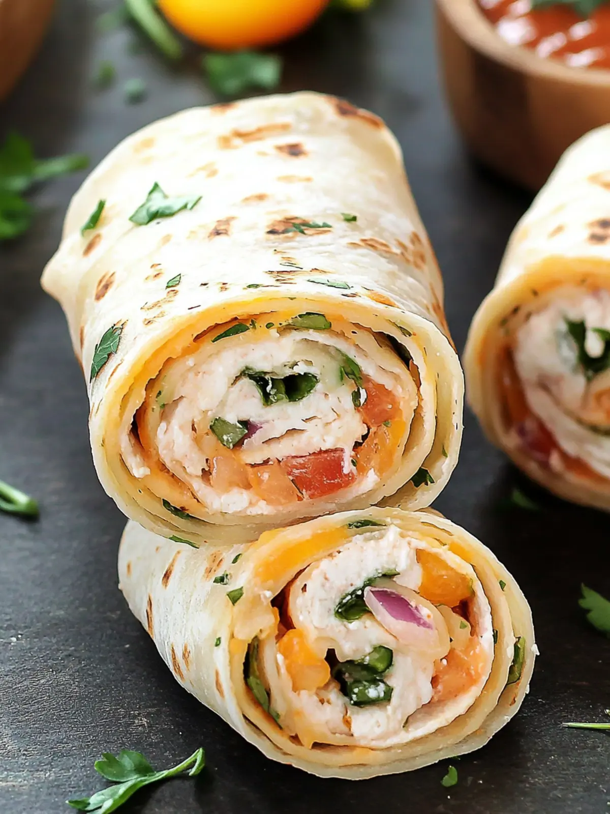 Taco Tortilla Roll Ups: Quick, Flavor-Packed Party Snacks 2 Taco Tortilla Roll Ups