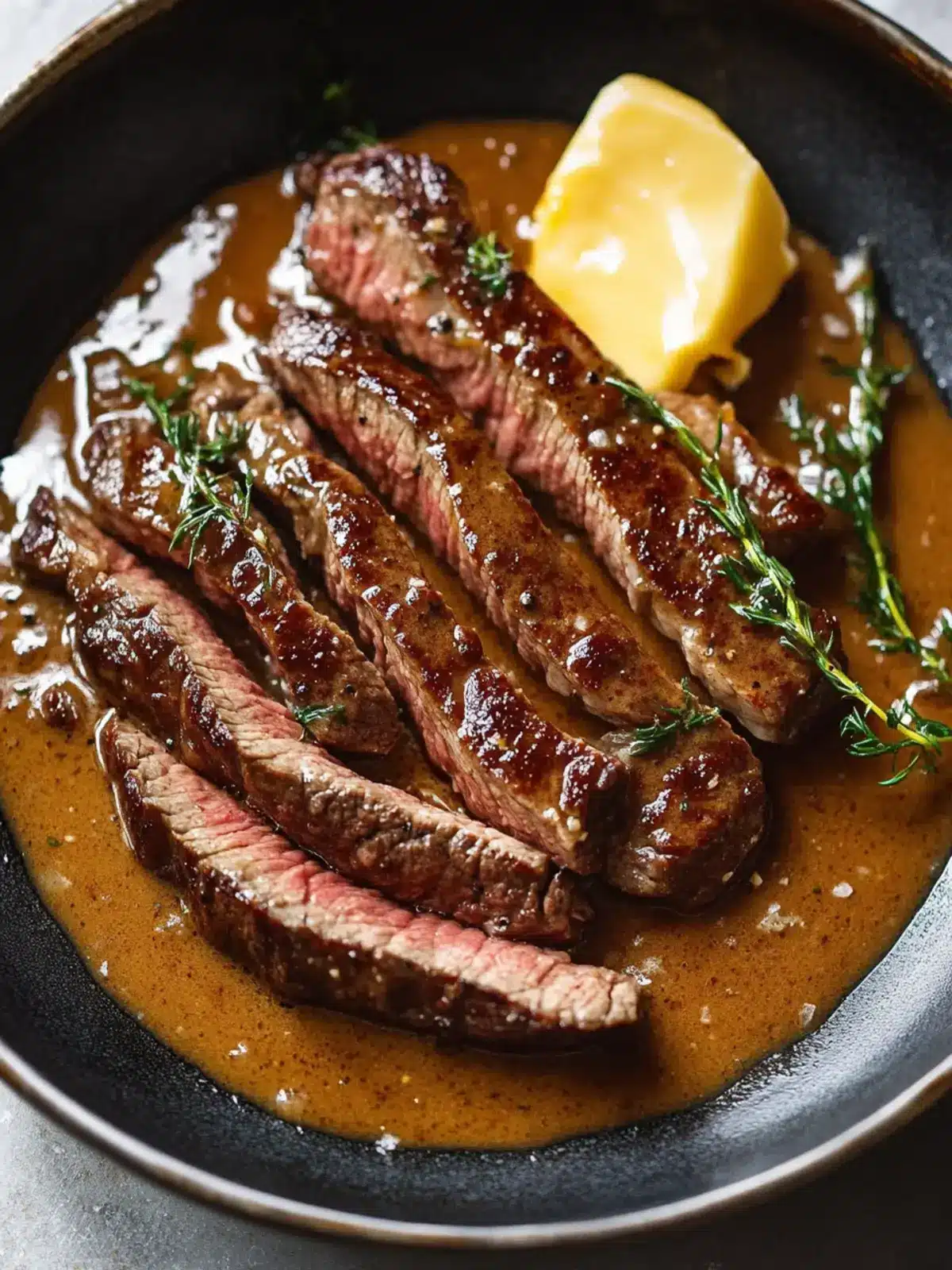 Pan-Seared Steak in Butter Sauce: Elevate Your Dinner Game! 4 Pan-Seared Steak in Butter Sauce