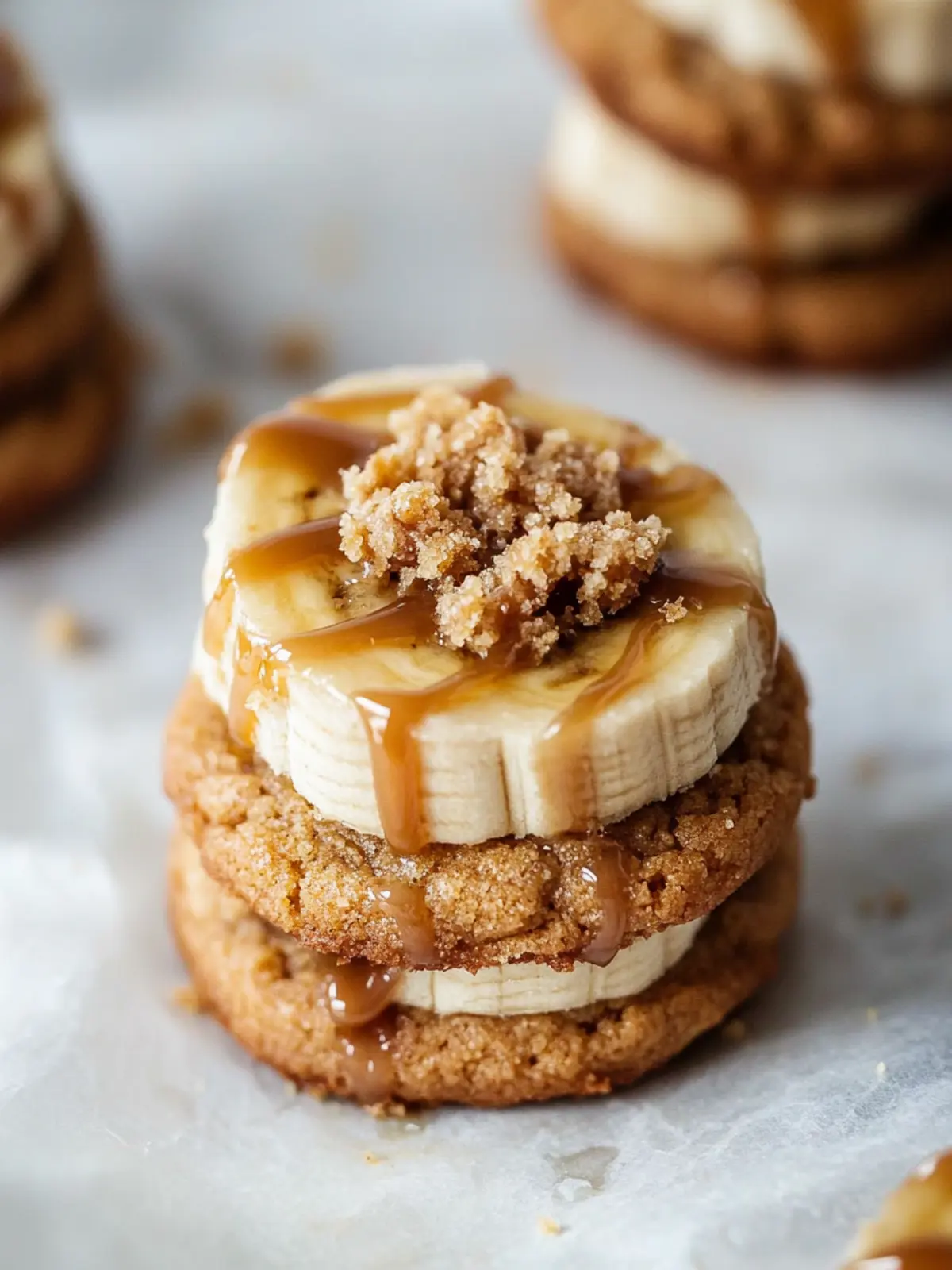 Irresistible Caramel Banana Bread Cookies You Must Try Now 2 Caramel Banana Bread Cookies
