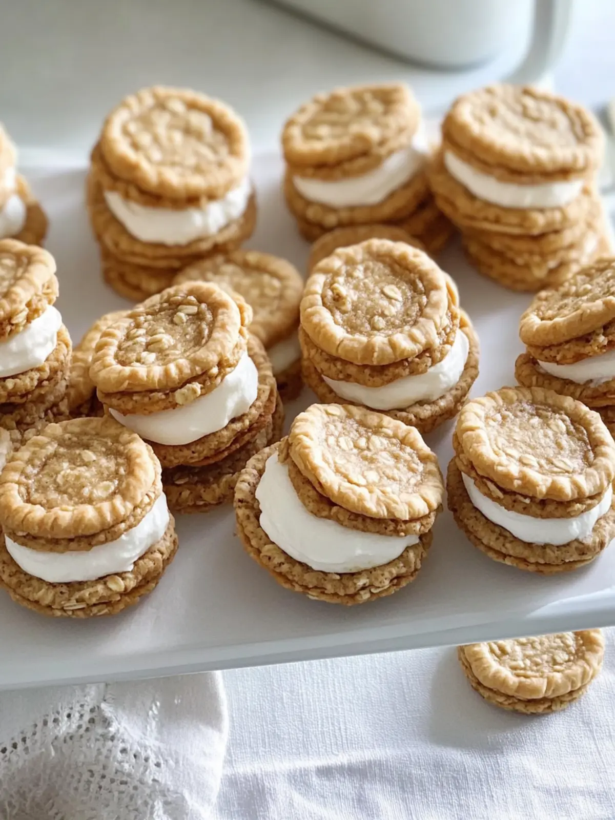Irresistible Tiny Oatmeal Cream Pies for Sweet Moments 2 Tiny Oatmeal Cream Pies