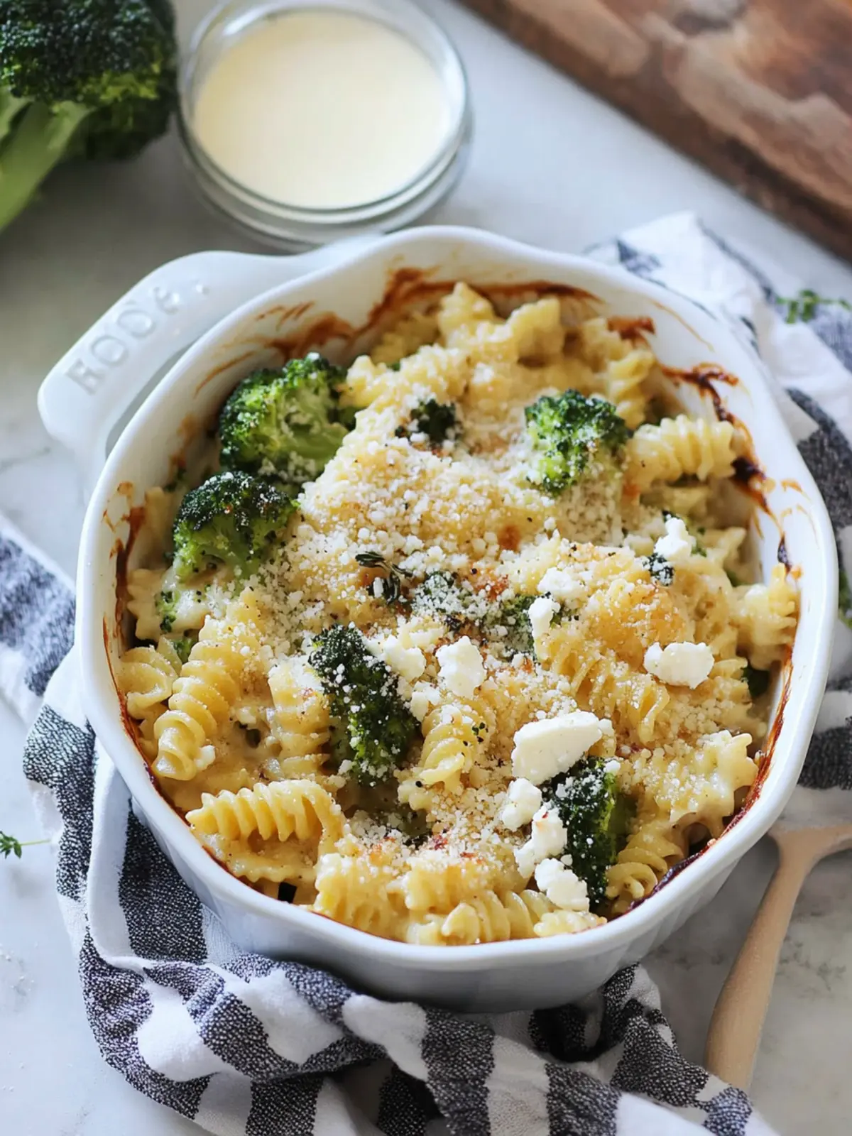 Creamy Broccoli Baked Feta Pasta for Easy Weeknight Dinners 5 Broccoli Baked Feta Pasta