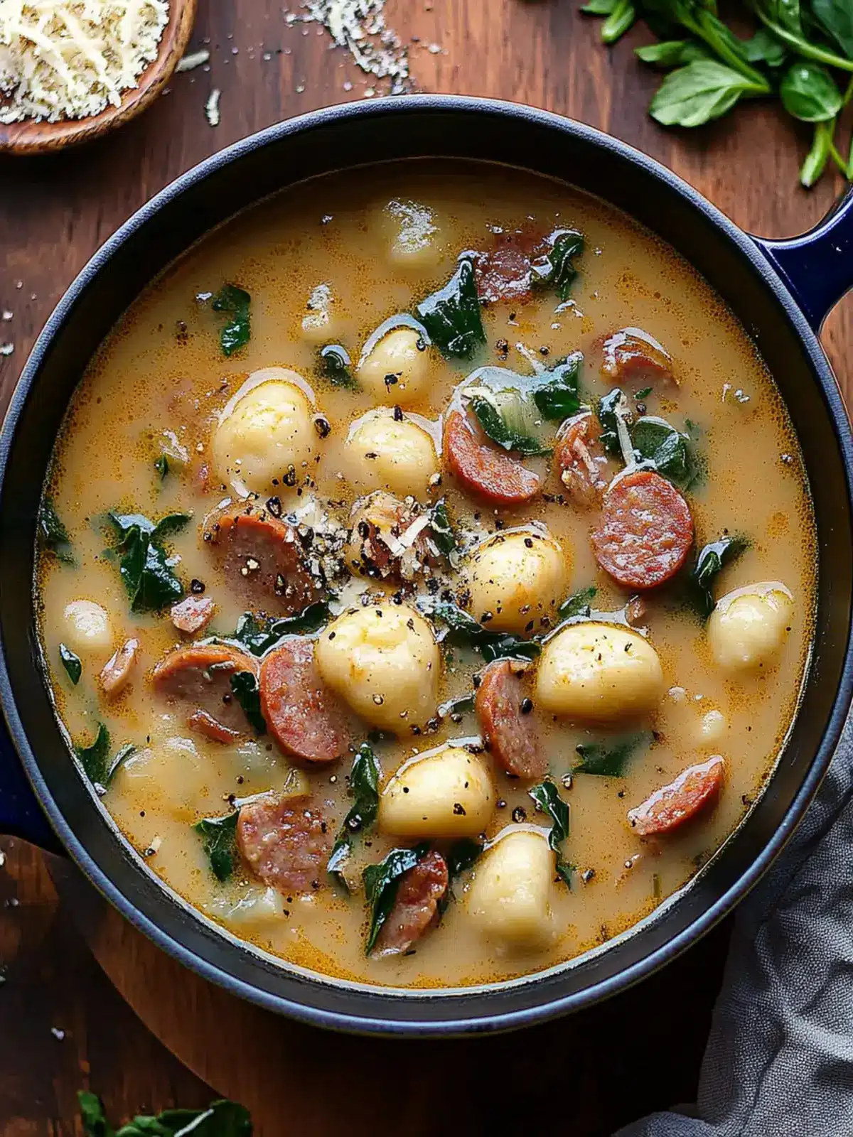 Kielbasa Gnocchi Soup: Comfort Food You'll Crave 3 Kielbasa Gnocchi Soup
