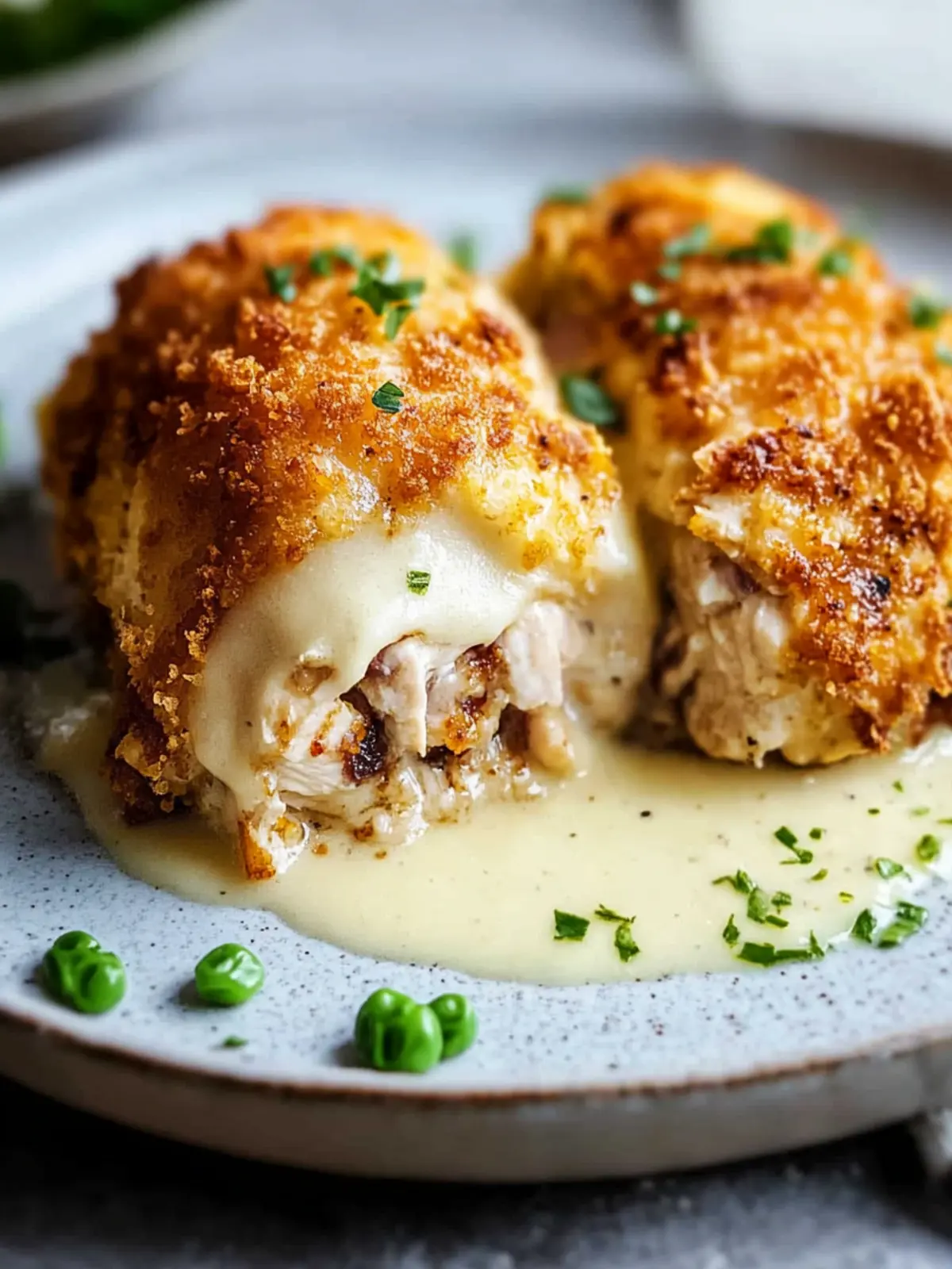 Irresistible Chicken Cordon Bleu with a Crunchy Twist 2 Chicken Cordon Bleu