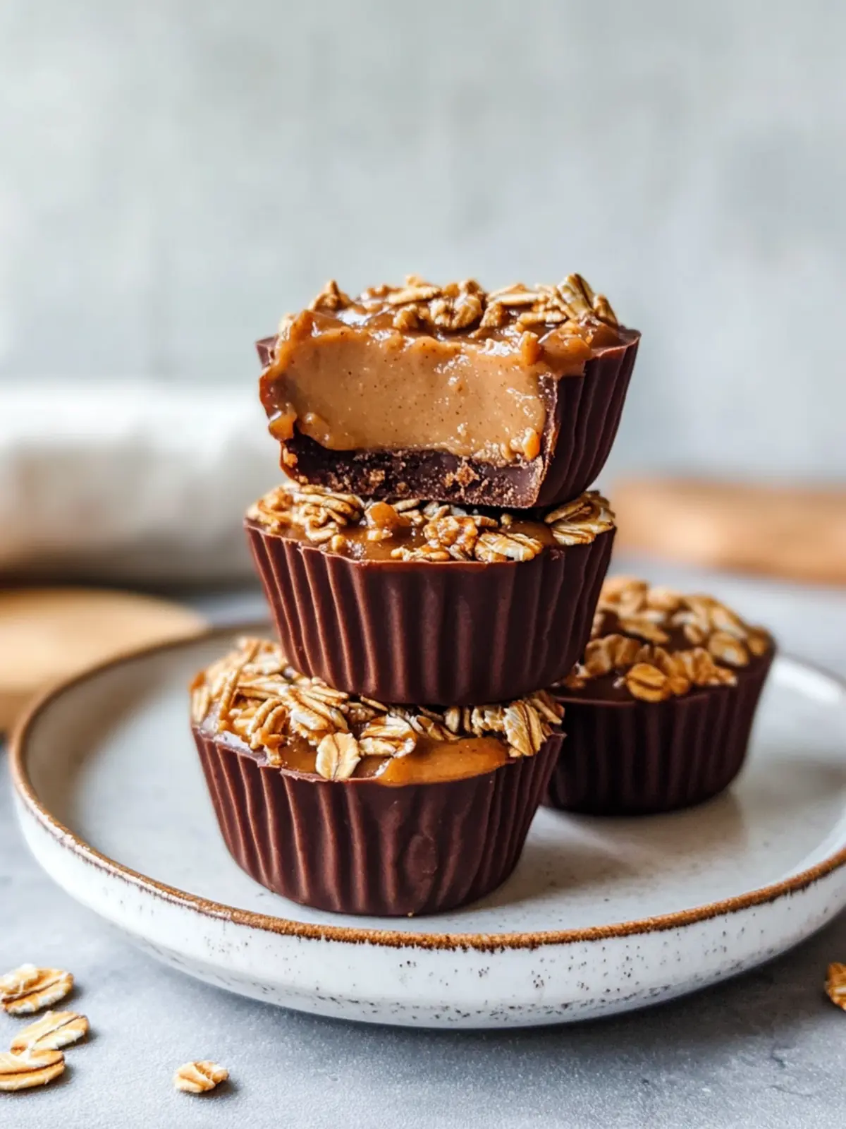 Irresistible Peanut Butter Oat Cups You Can Make in 20 Minutes 4 Peanut Butter Oat Cups