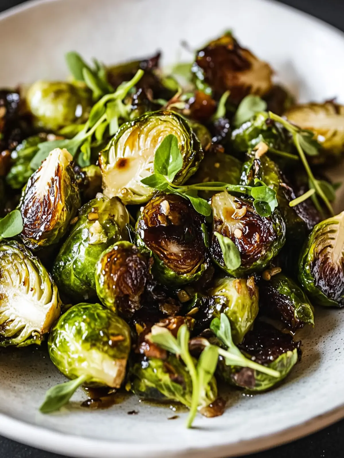 Honey Balsamic Brussels Sprouts that Will Wow Your Dinner Guests 4 Honey Balsamic Brussels Sprouts