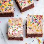 Satisfy Your Sweet Tooth with Brownie Birthday Cake Bars 7 Brownie Birthday Cake Bars