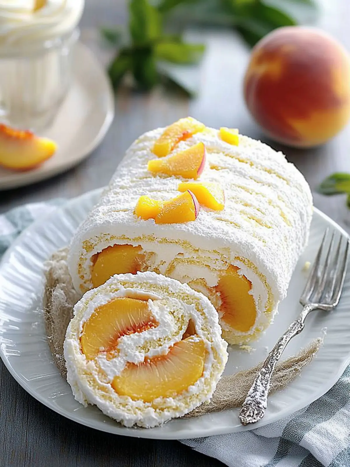 Peaches & Cream Jelly Roll: A Summer Delight You’ll Love 5 Peaches & Cream Jelly Roll