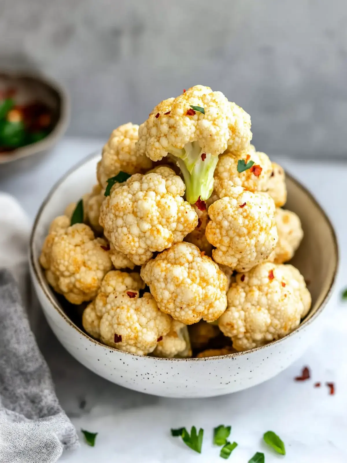 Crispy Bang Bang Cauliflower with Sweet Chili Dipping Sauce 5 Bang Bang Cauliflower