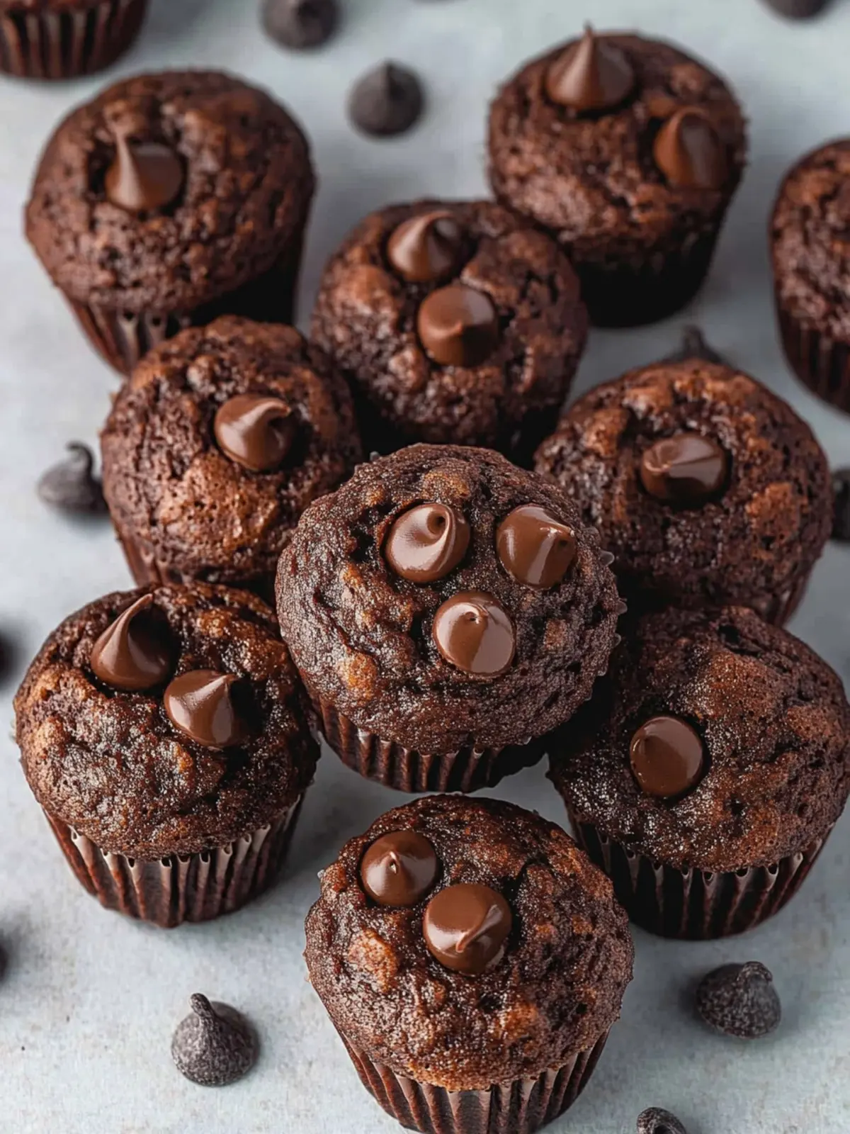 Healthy Chocolate Mini Muffins That Will Delight Your Taste Buds 3 Healthy Chocolate Mini Muffins