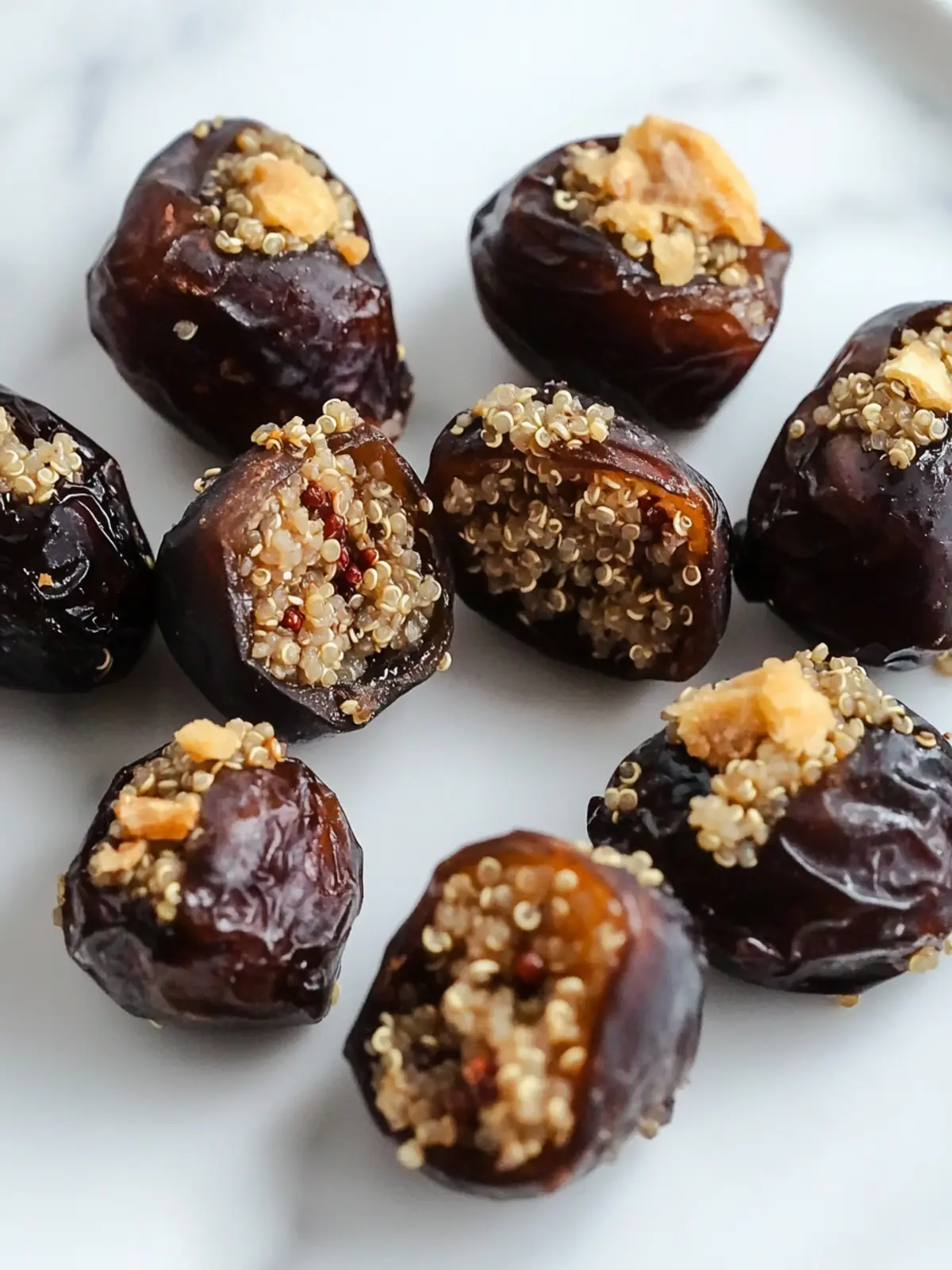 Quinoa Crunch Stuffed Dates: A Guilt-Free Delight You’ll Love 2 Quinoa Crunch Stuffed Dates