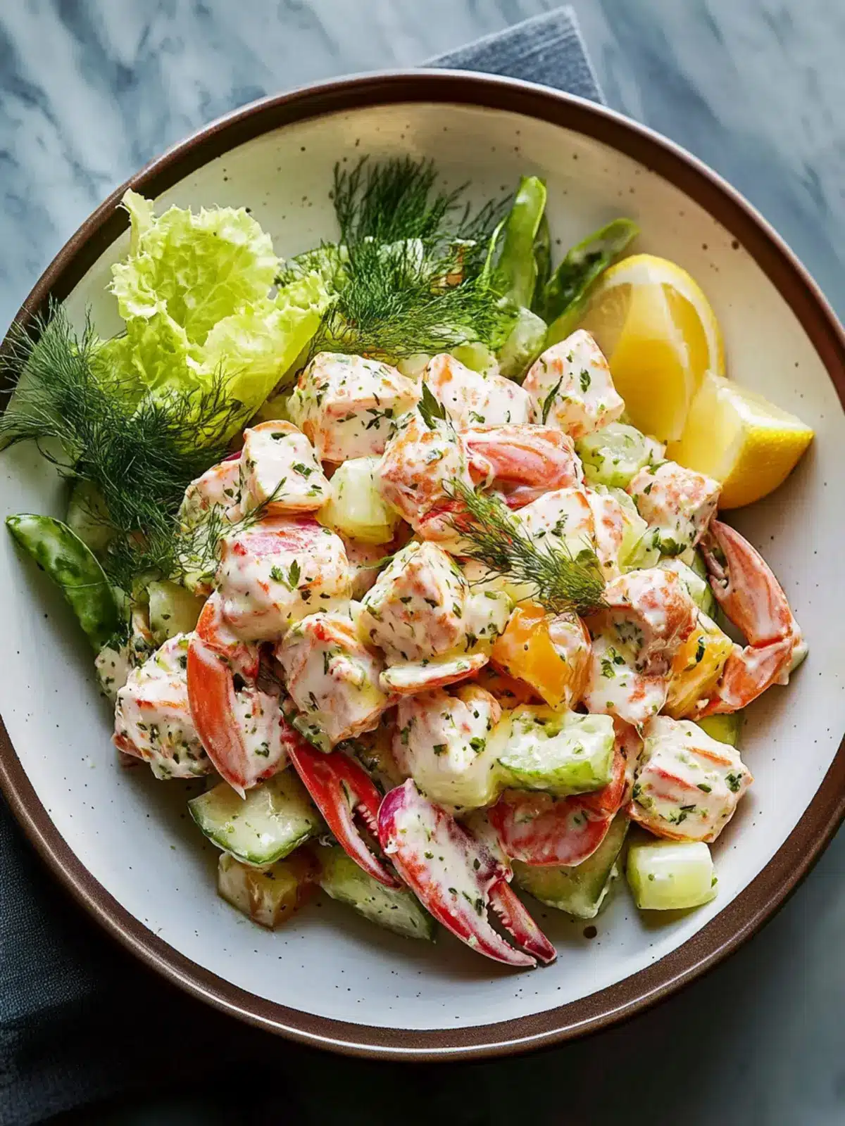 Zesty Fake Crab Salad: A Fresh Twist for Your Taste Buds 5 Fake Crab Salad