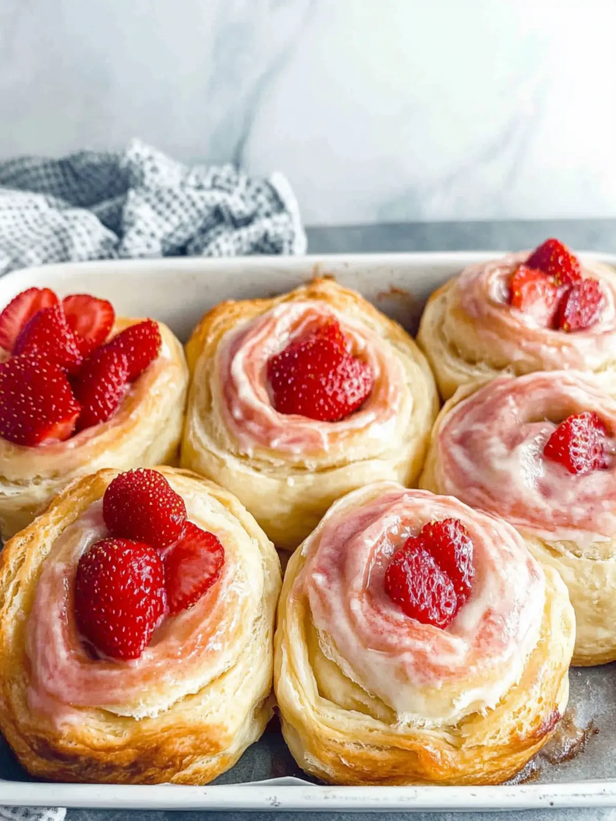 Irresistible Strawberry Sourdough Sweet Rolls with Honey Bliss 5 Strawberry Sourdough Sweet Rolls