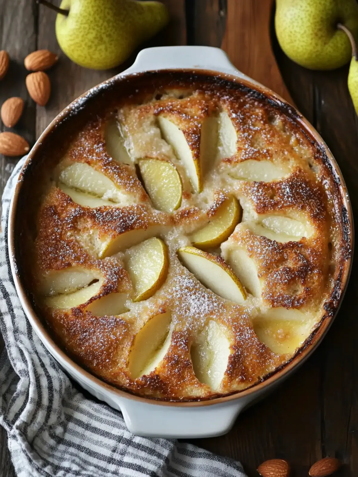Decadent French Almond Pear Gratin for Cozy Evenings 3 French Almond Pear Gratin