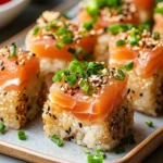 Crispy Rice Sushi with Smoked Salmon: Your New Favorite Treat 9 Crispy Rice Sushi with Smoked Salmon