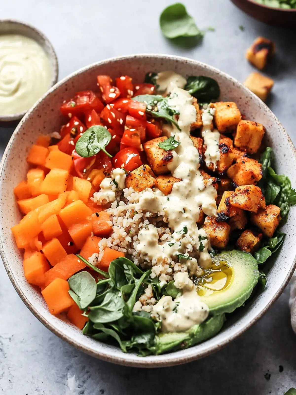 Delicious Buddha Bowl with Quinoa and Sweet Potato Bliss 4 Buddha Bowl