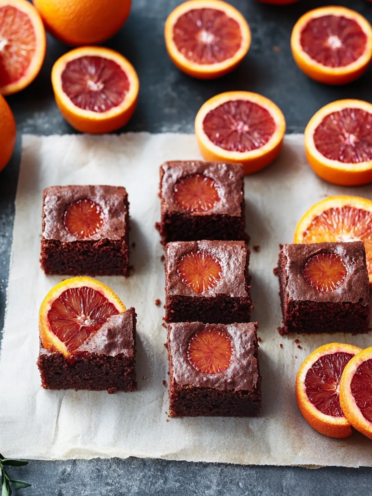 Indulge in Blood Orange Curd Brownies for a Zesty Twist 5 Blood Orange Curd Brownies