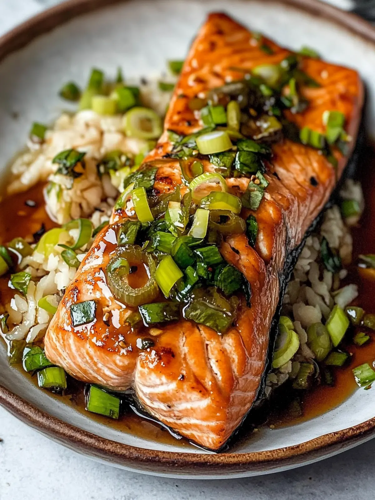 Miso Butter Salmon with Zesty Salsa Verde in 30 Minutes 3 Miso Butter Salmon