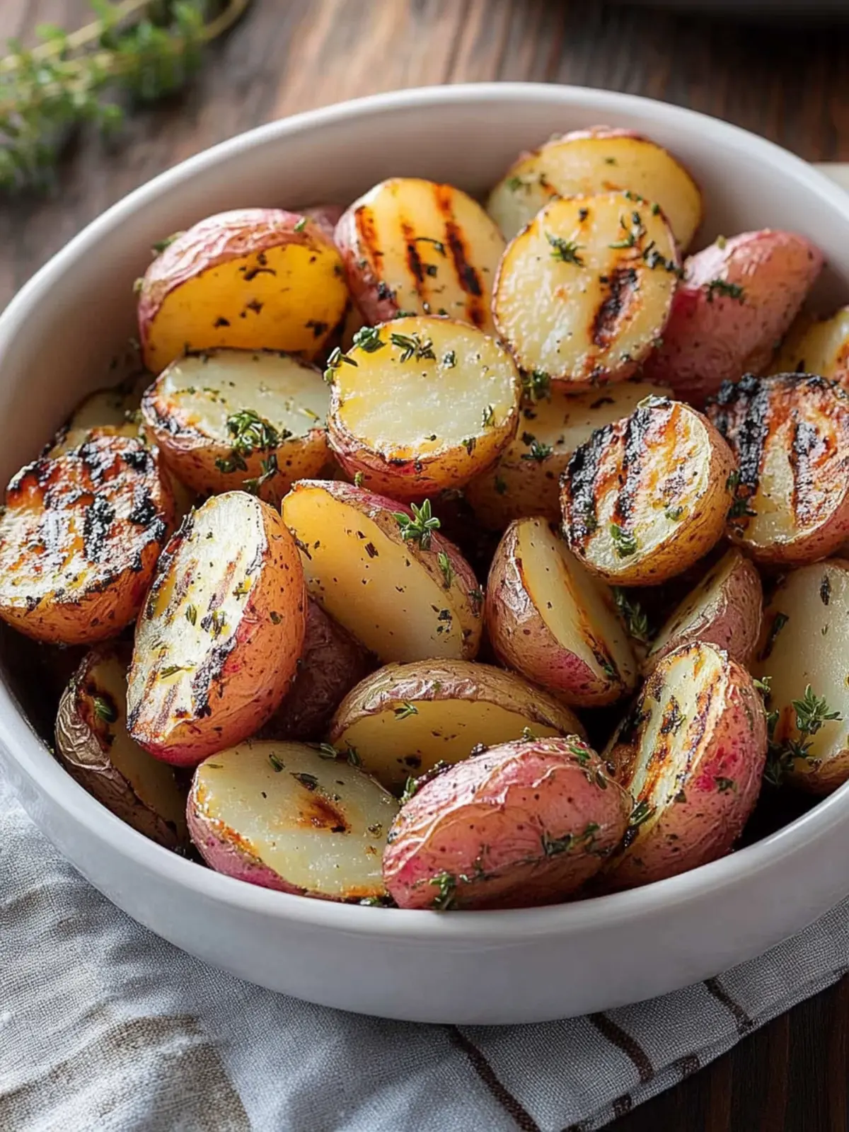 Grilled Herb Potatoes with Cranberry Twist You’ll Love 4 Grilled Herb Potatoes