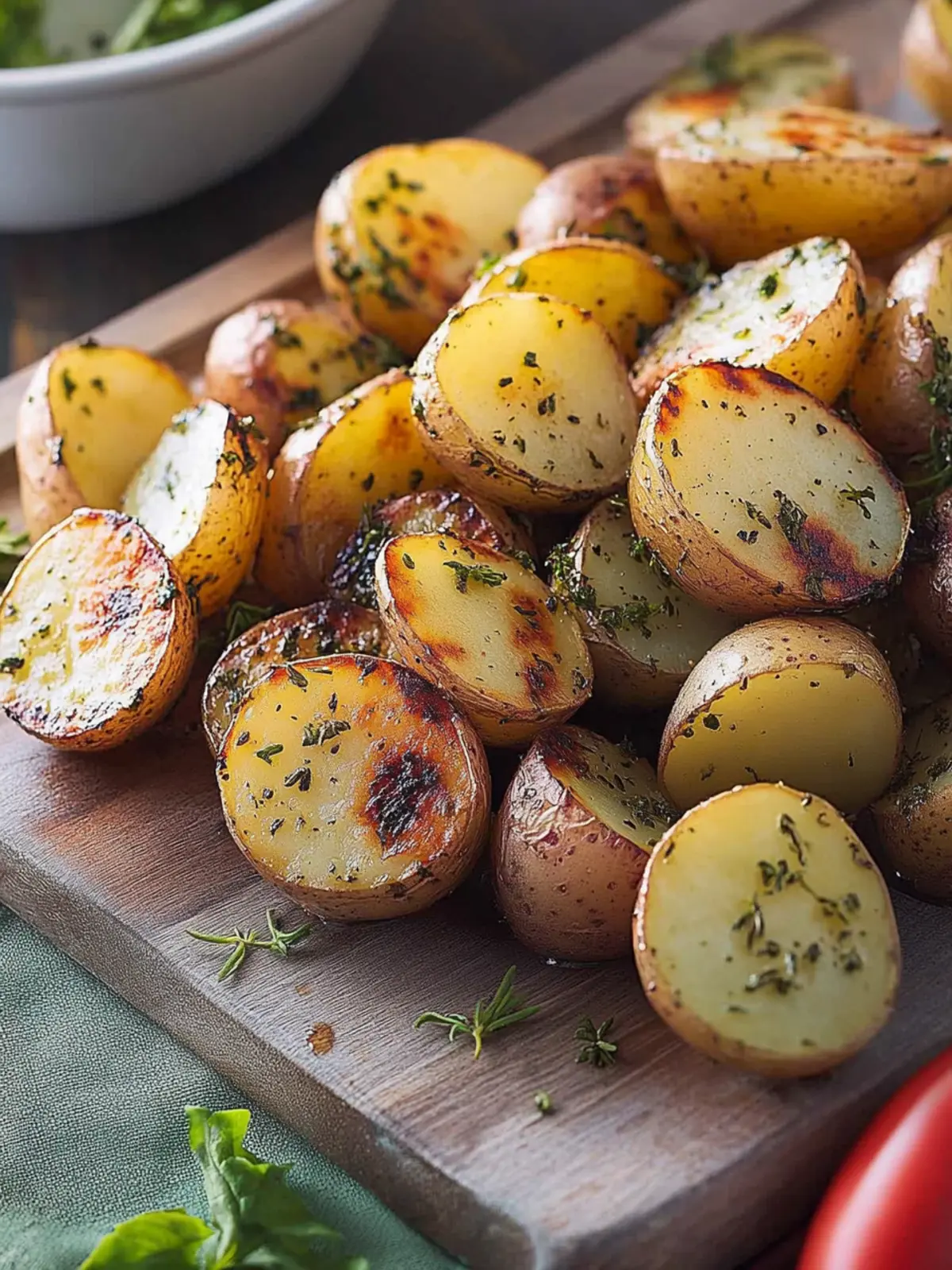 Grilled Herb Potatoes with Cranberry Twist You’ll Love 2 Grilled Herb Potatoes