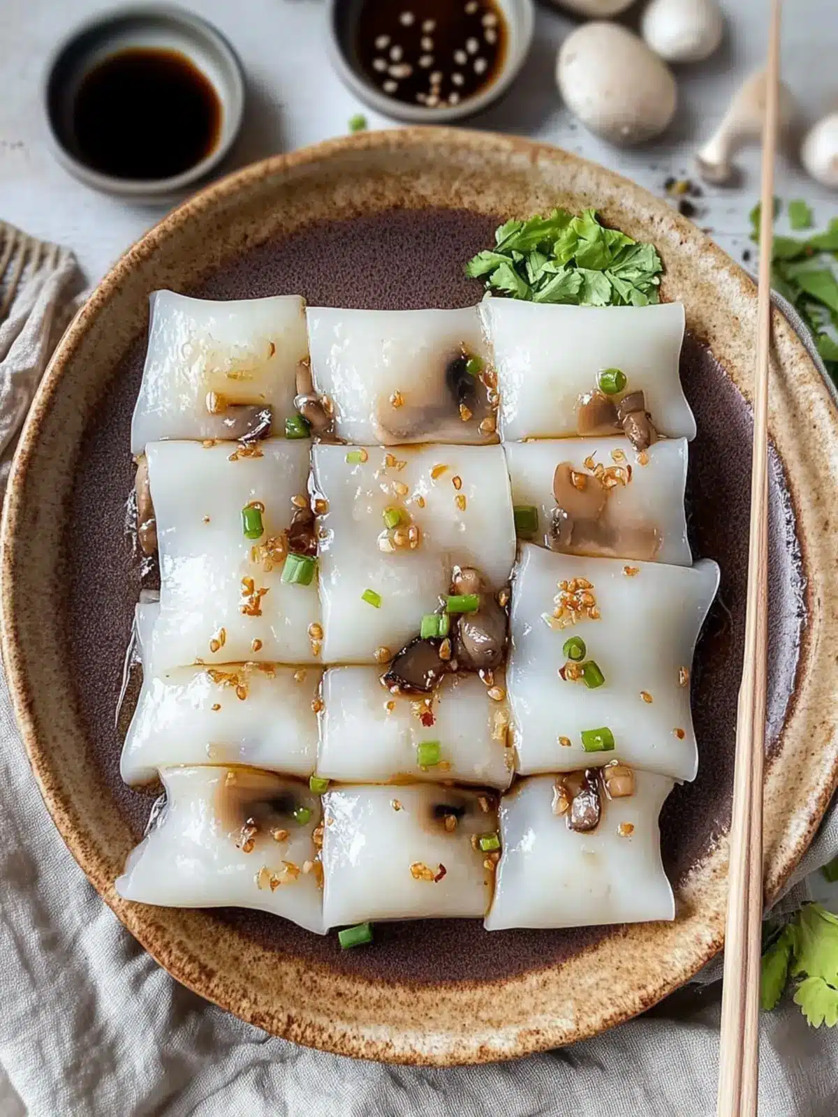Quick & Easy Microwave Mushroom Cheung Fun That Delights 2 Microwave Mushroom Cheung Fun