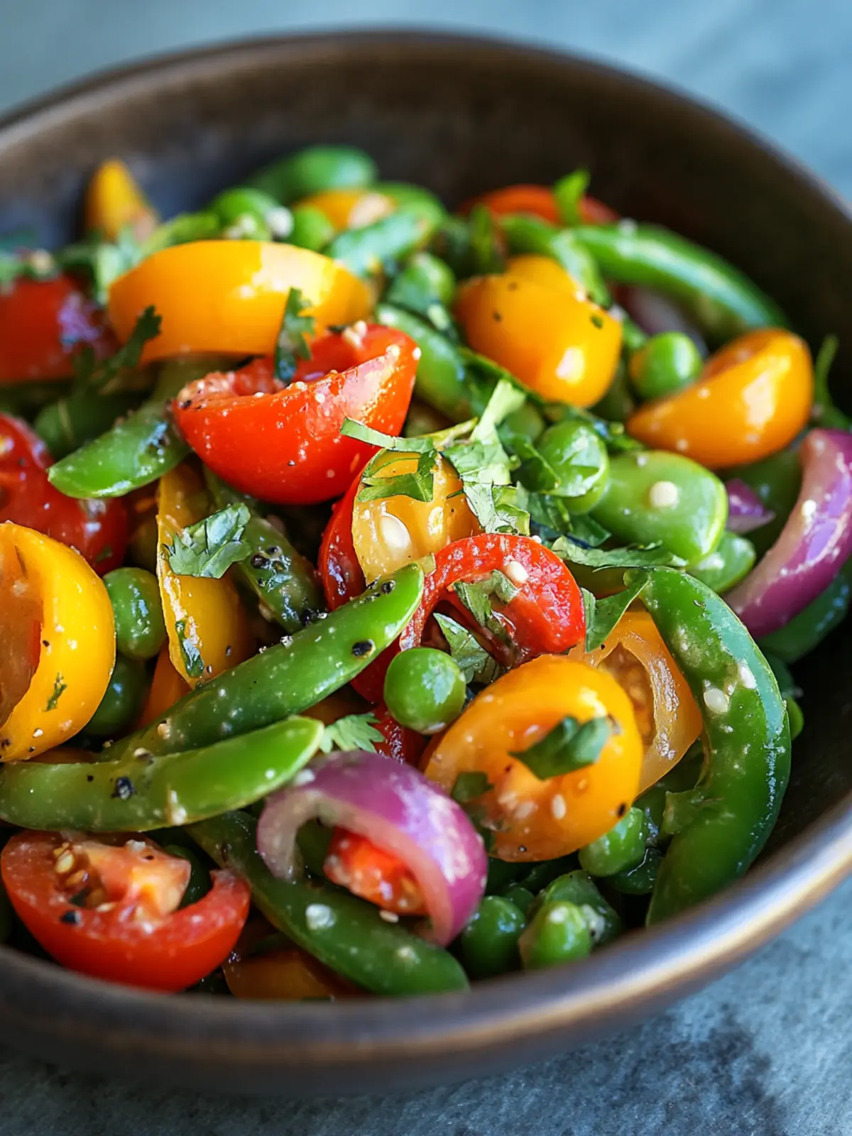 Chili Crisp Snap Pea Salad for a Fresh Spring Delight 2 Chili Crisp Snap Pea Salad