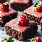 Glazed Strawberry Brownies: Easy, Indulgent Homemade Delight 10 Glazed Strawberry Brownies