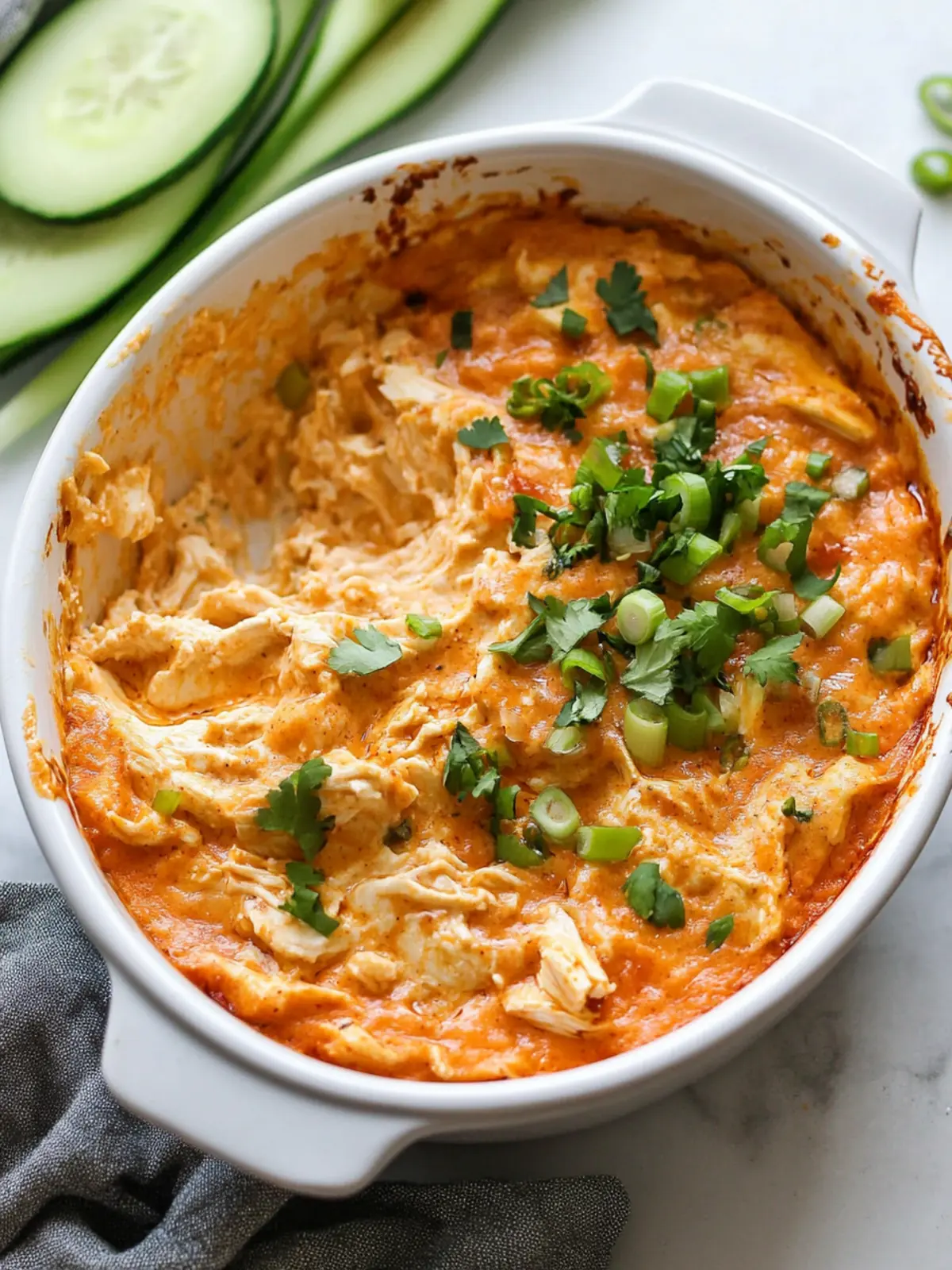 Dairy-Free Healthy Buffalo Chicken Dip You’ll Crave! 5 Dairy-Free Healthy Buffalo Chicken Dip
