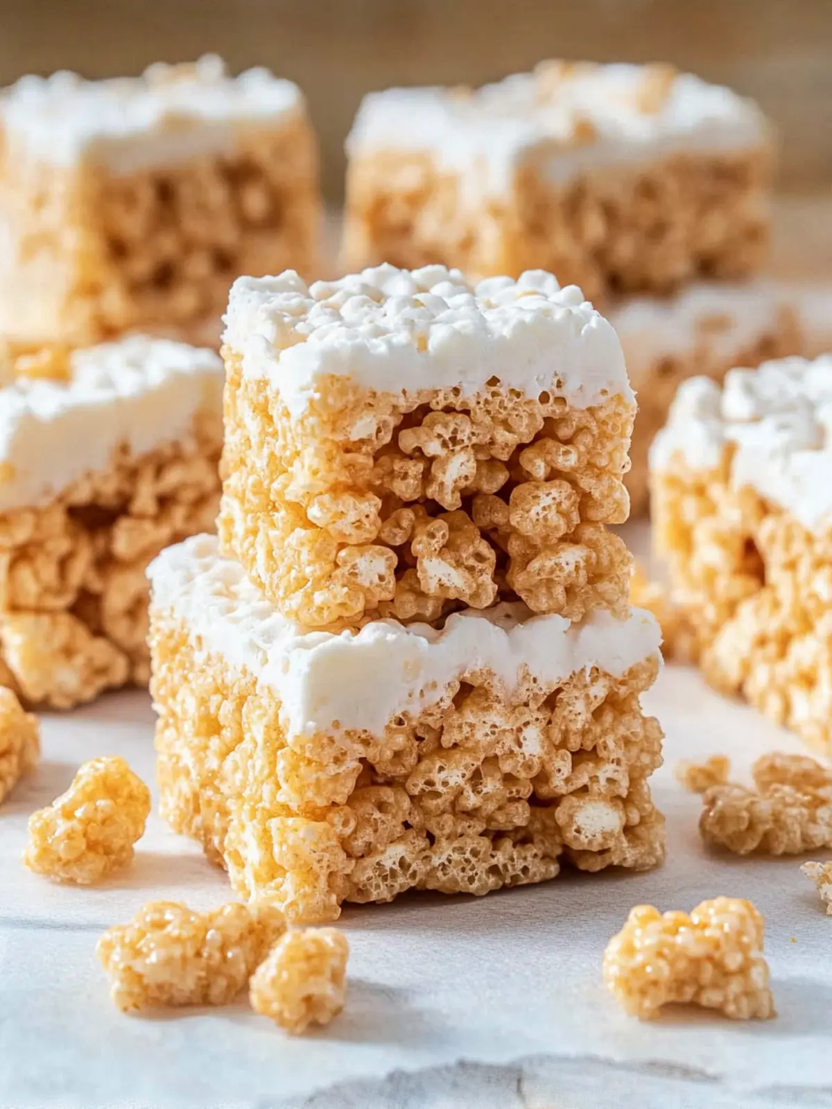 Biscoff Rice Krispie Treats: A Sweet Twist You'll Love 5 Biscoff Rice Krispie Treats