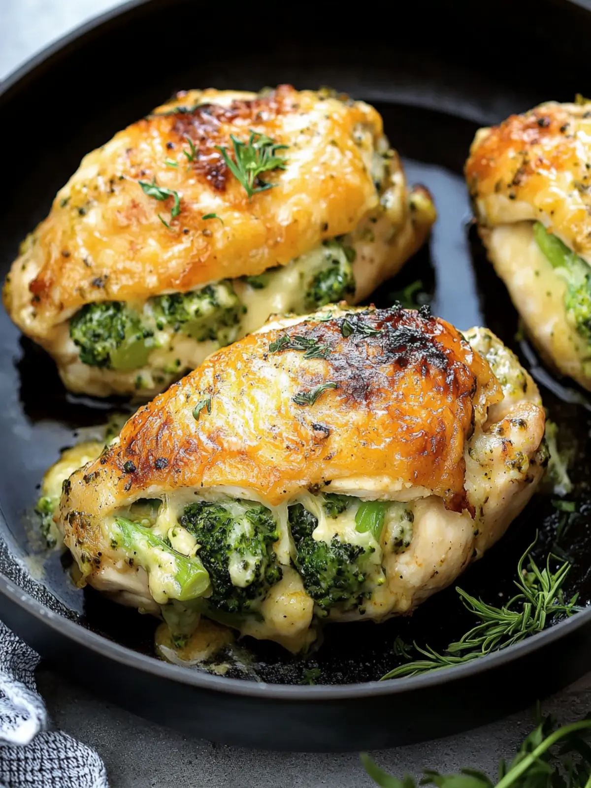 Broccoli Cheese Stuffed Chicken: A Creamy Family Favorite! 3 Broccoli Cheese Stuffed Chicken