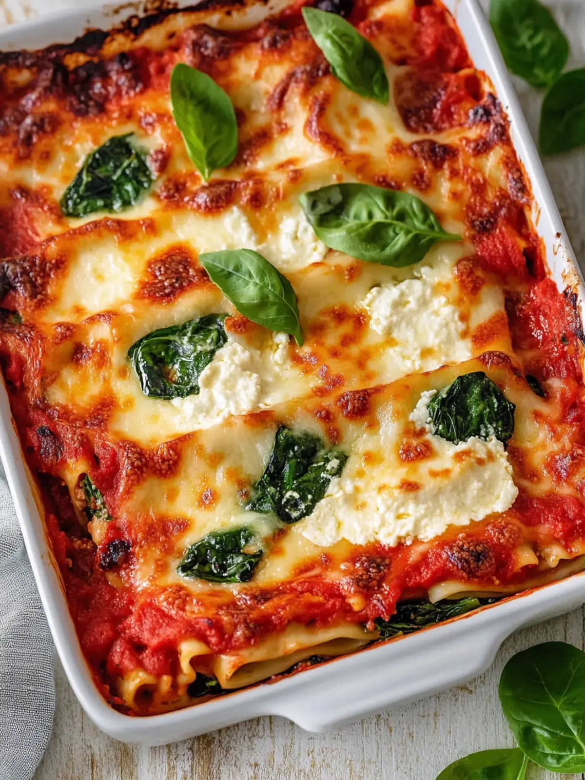 Spinach Ricotta Lasagna: The Ultimate Comfort Meal You'll Love 3 Spinach Ricotta Lasagna